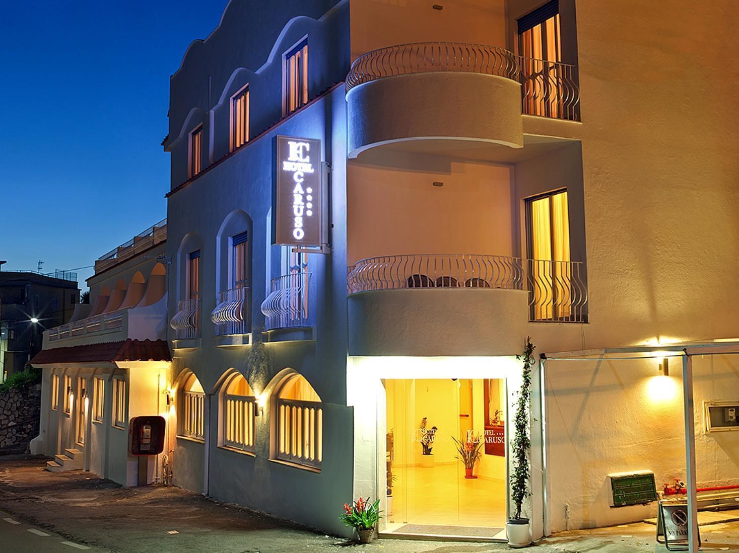 Hotel Caruso Massa Lubrense Bagian luar foto